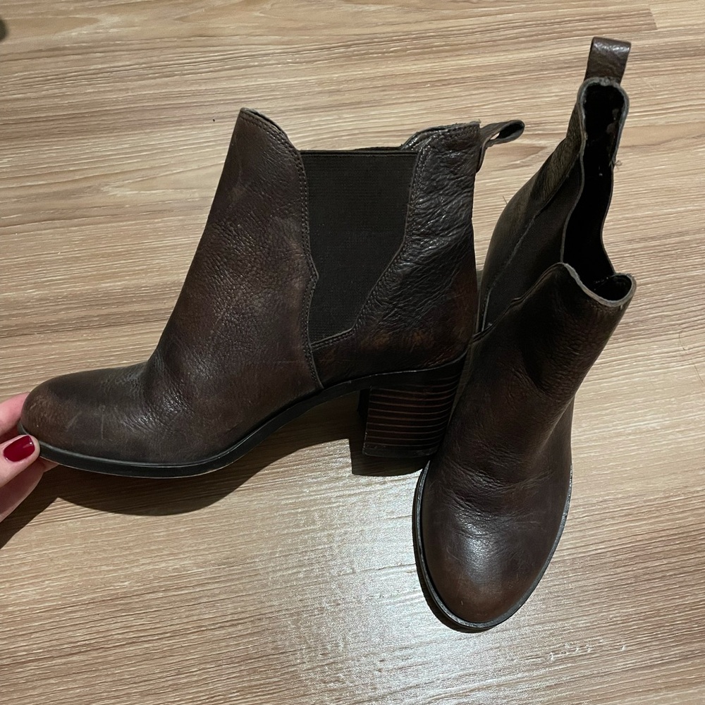 Sam Edelman Brown Booties